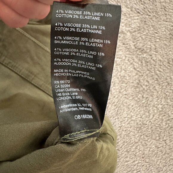 Maeve Anthropologie Green Cargo Skirt Women's MEDIUM - Picture 4 of 6